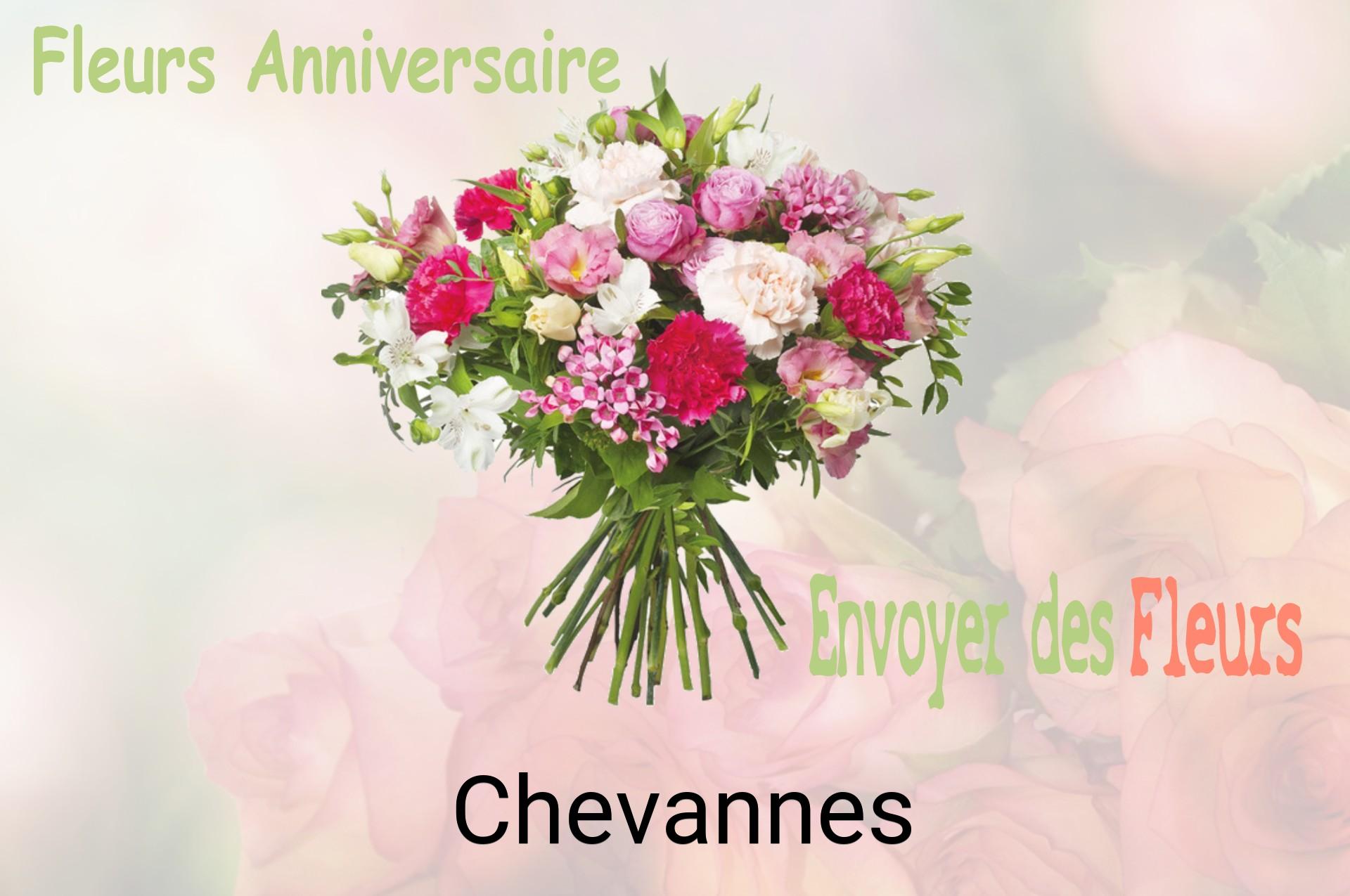 Bouquet de fleurs d’anniversaire livré à Chevannes